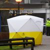 Lavička, kde byl Skripal nalezen
