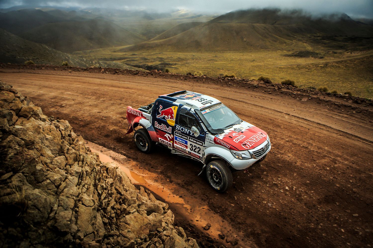 Dakar 2014: Adam Malysz, Toyota