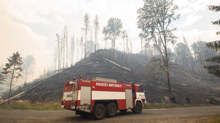 Právní předpisy jsou nedostatečné, ukázal podle hasičů požár v Českém Švýcarsku; Zdroj foto: Jakub Plíhal