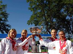 Nejlepší ženský tým na světě mají od neděle Rusky, vyhrály Fed Cup. Počtvrté za pět let