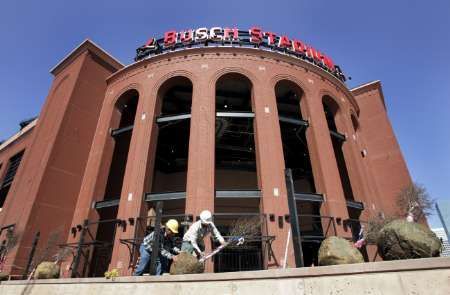 Výstavba baseballového stadionu v St. Louis 2