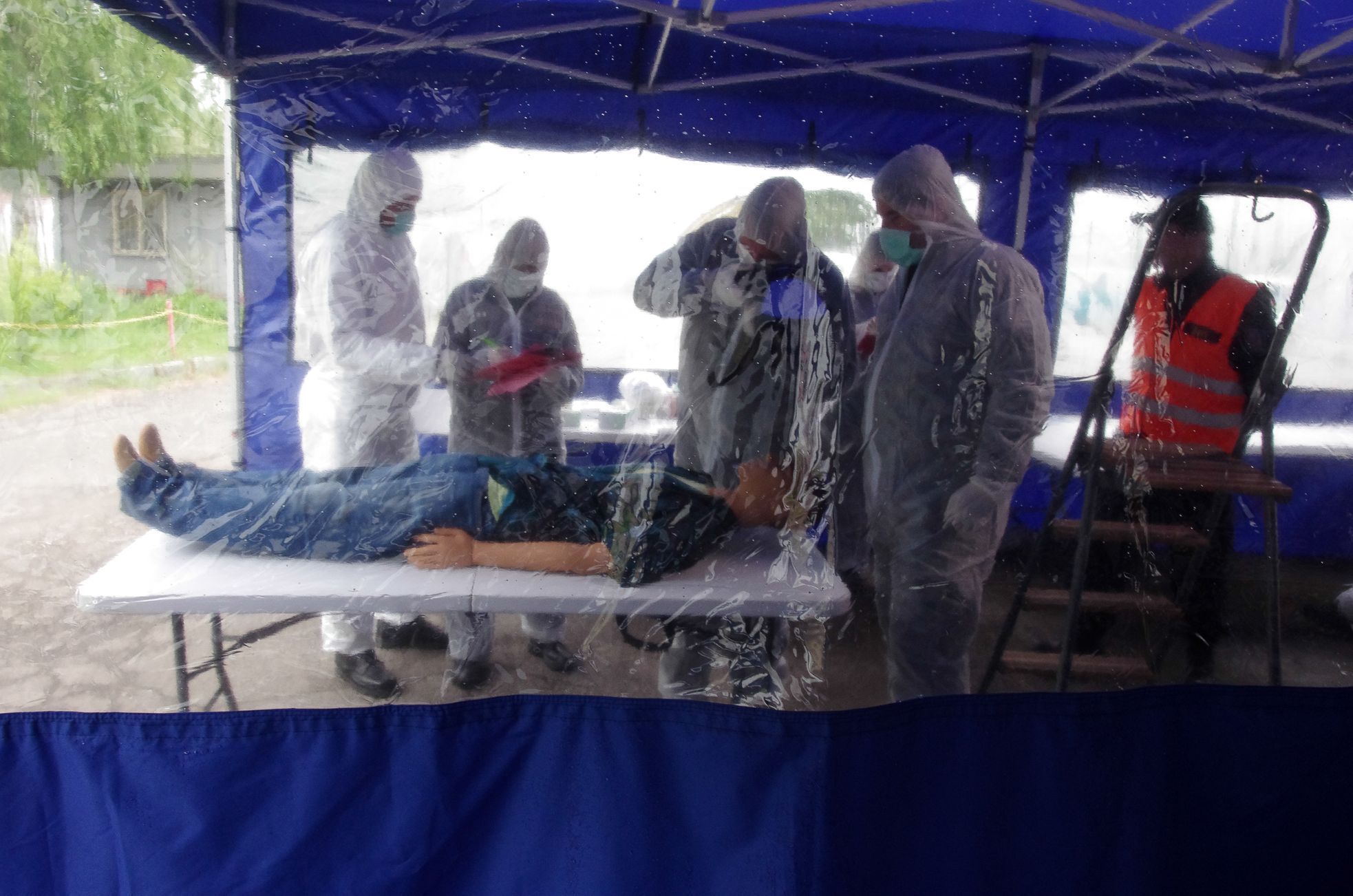 Cvičení DVI týmu Policie ČR
