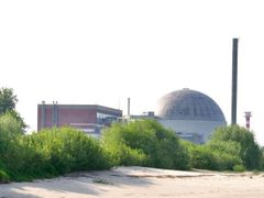 Ostavená jaderná elektrárna Stade v Německu