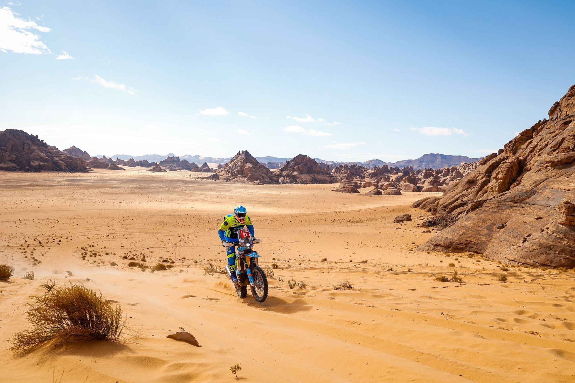 Milan Engel, KTM na Rallye Dakar 2022