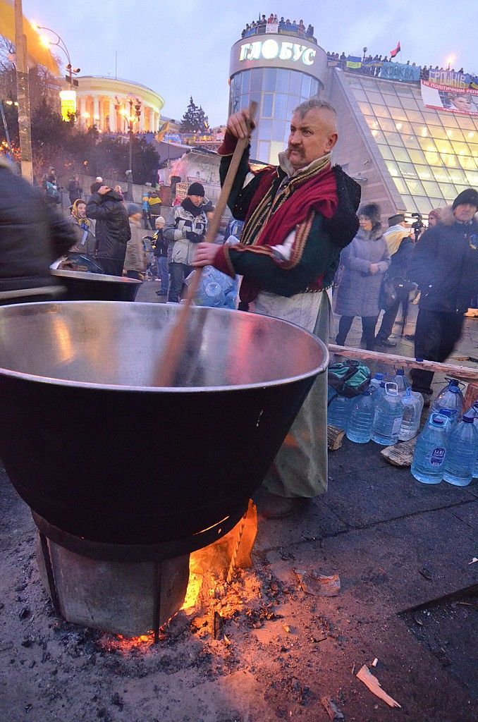 Demonstrace v Kyjevě