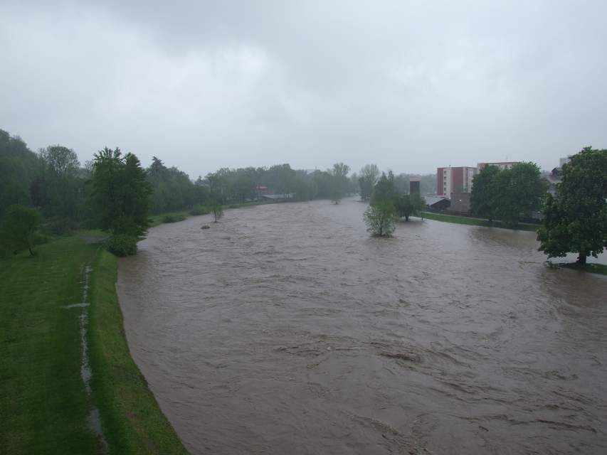 Povodně - Frýdek-Místek - 2010