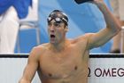 Phelps plní drzý plán, má už šesté zlato z Pekingu