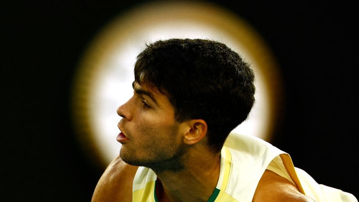 Dvacetiletý druhý tenista světa Alcaraz je na Australian Open poprvé ve čtvrtfinále; Zdroj foto: Reuters