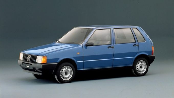 Fiat Uno byl populární nejen ve světě, ale také v Československu.