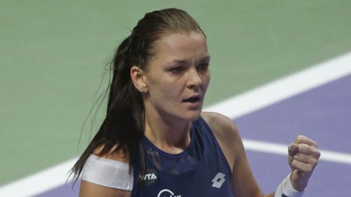 Agnieszka Radwaňská na Turnaji mistryň 2015