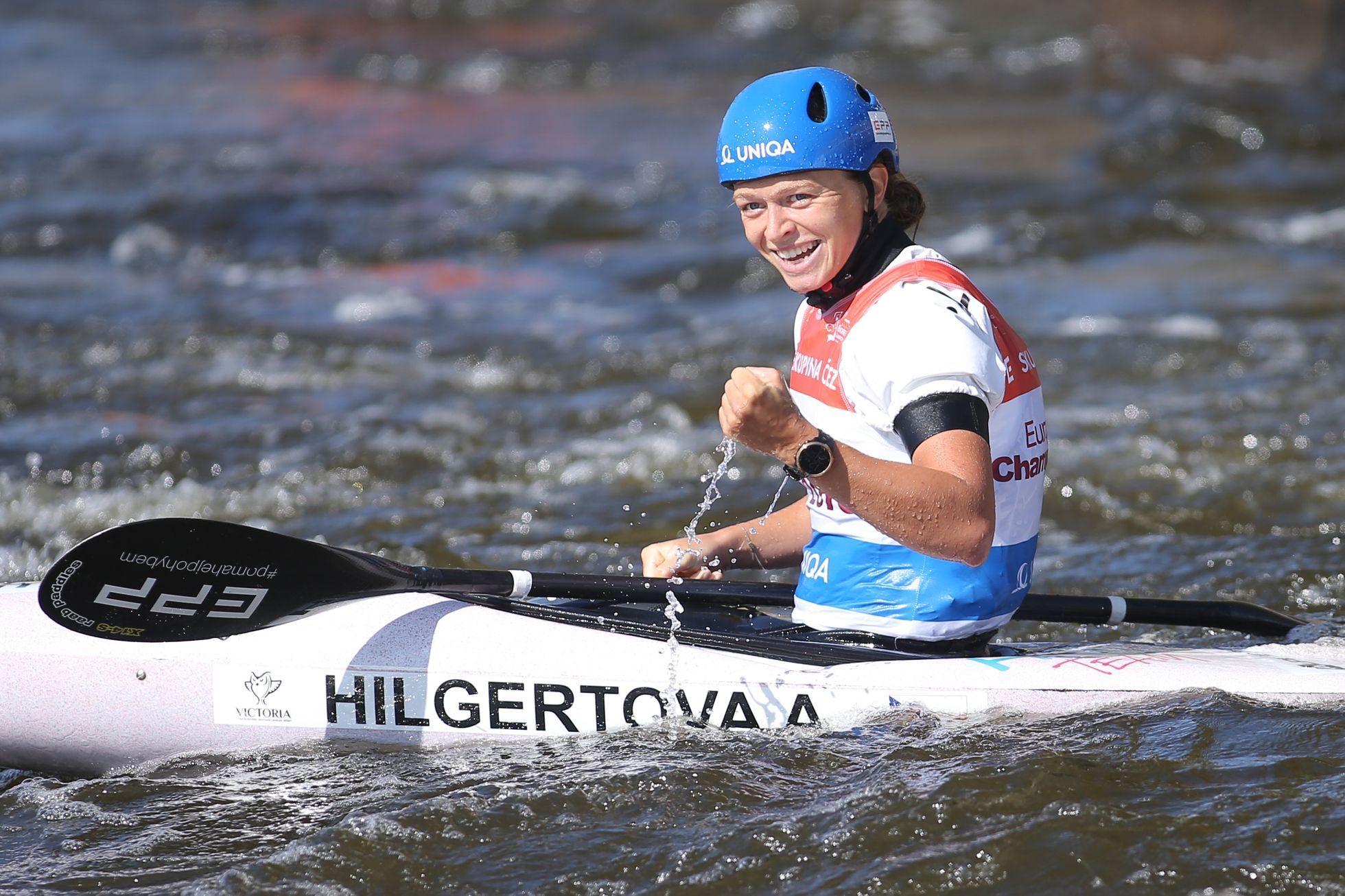 ME ve vodním slalomu 2020 v Praze: Bronzová kajakářka Amálie Hilgertová