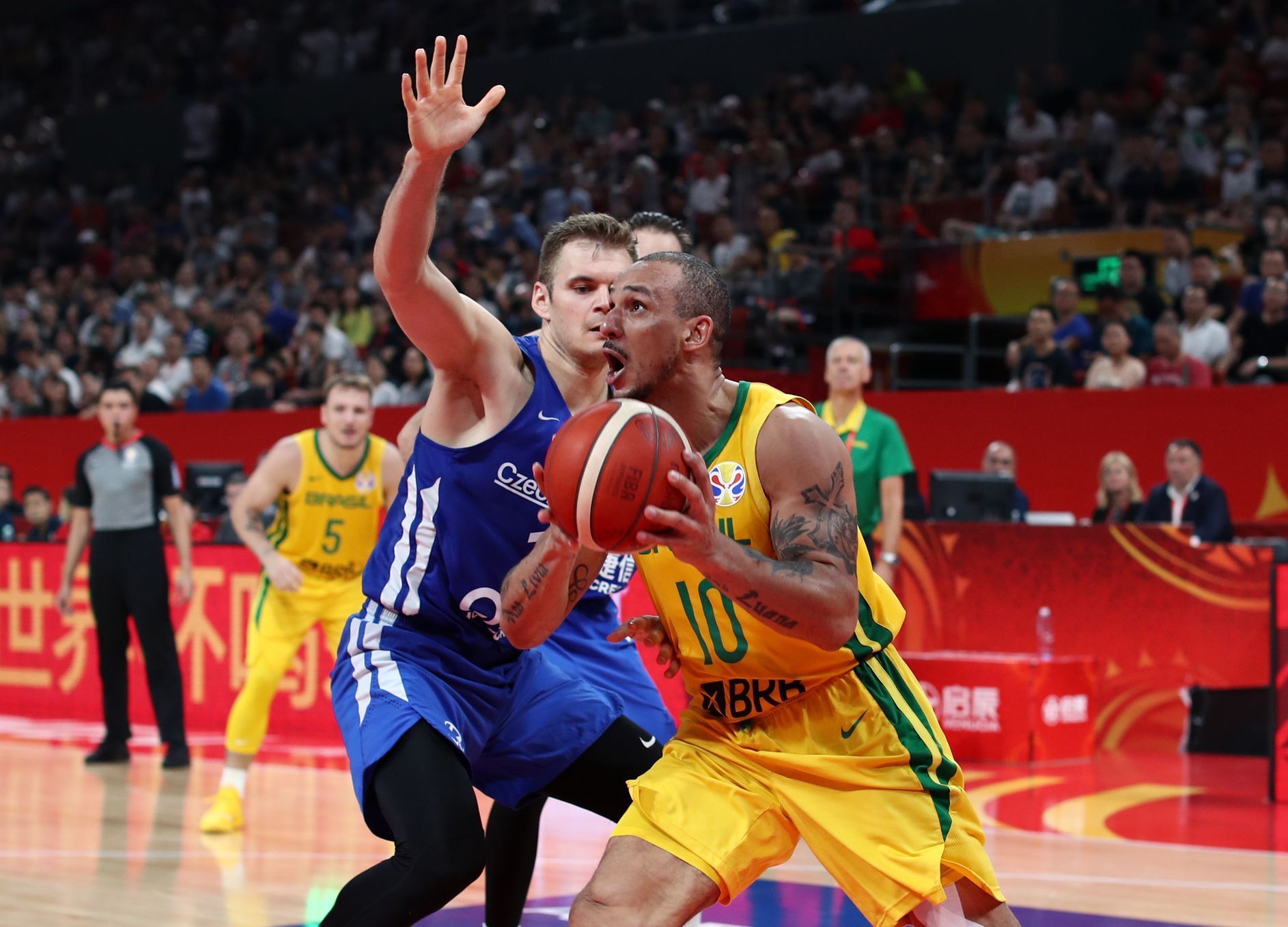 basketbal, MS 2019, Česko - Brazílie, Jaromír Bohačík