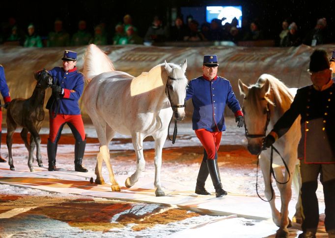 Zahajovací ceremoniál MS ve sjezdovém lyžování ve Schladmingu