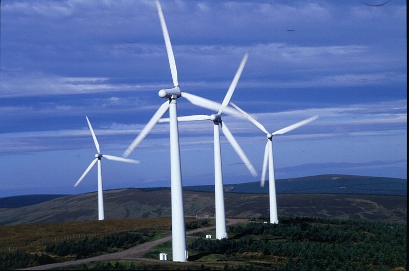 větrníky v Irsku