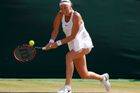 Kvitová selhala ve druhém kole Wimbledonu, Šafářová se probila do osmifinále