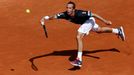 Radek Štěpánek při zápase 2. kola French Open s Tomášem Berdychem.