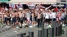 Euro 2016, Rusko-Anglie: výtržnosti anglických fanoušků před zápasem v Marseille