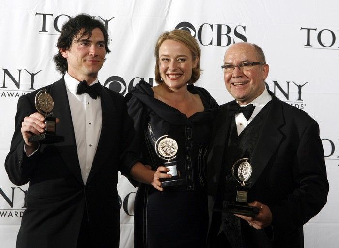 Tony Awards - The Coast of Utopia - herci Billy Crudup a Jennifer Ehleová režisér Jack O'Brien