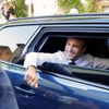 French President Emmanuel Macron visits Beaumes-de-Venise