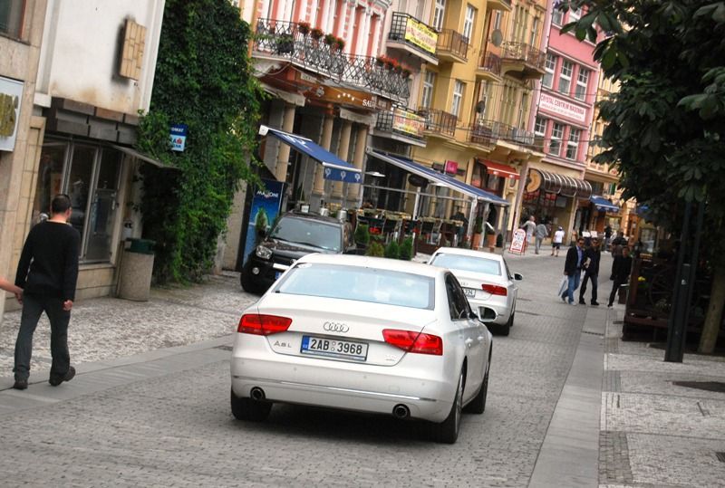 Audi v Karlových Varech