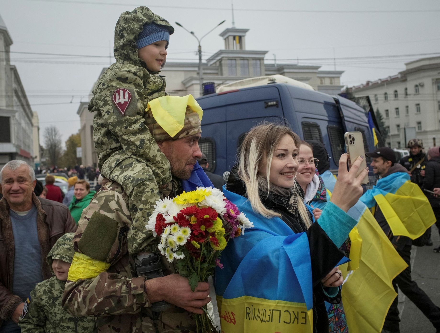 cherson ukrajina osvobození