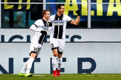Udine vyhrálo na hřišti prvního Interu, Barák se trefil po centru Jankta