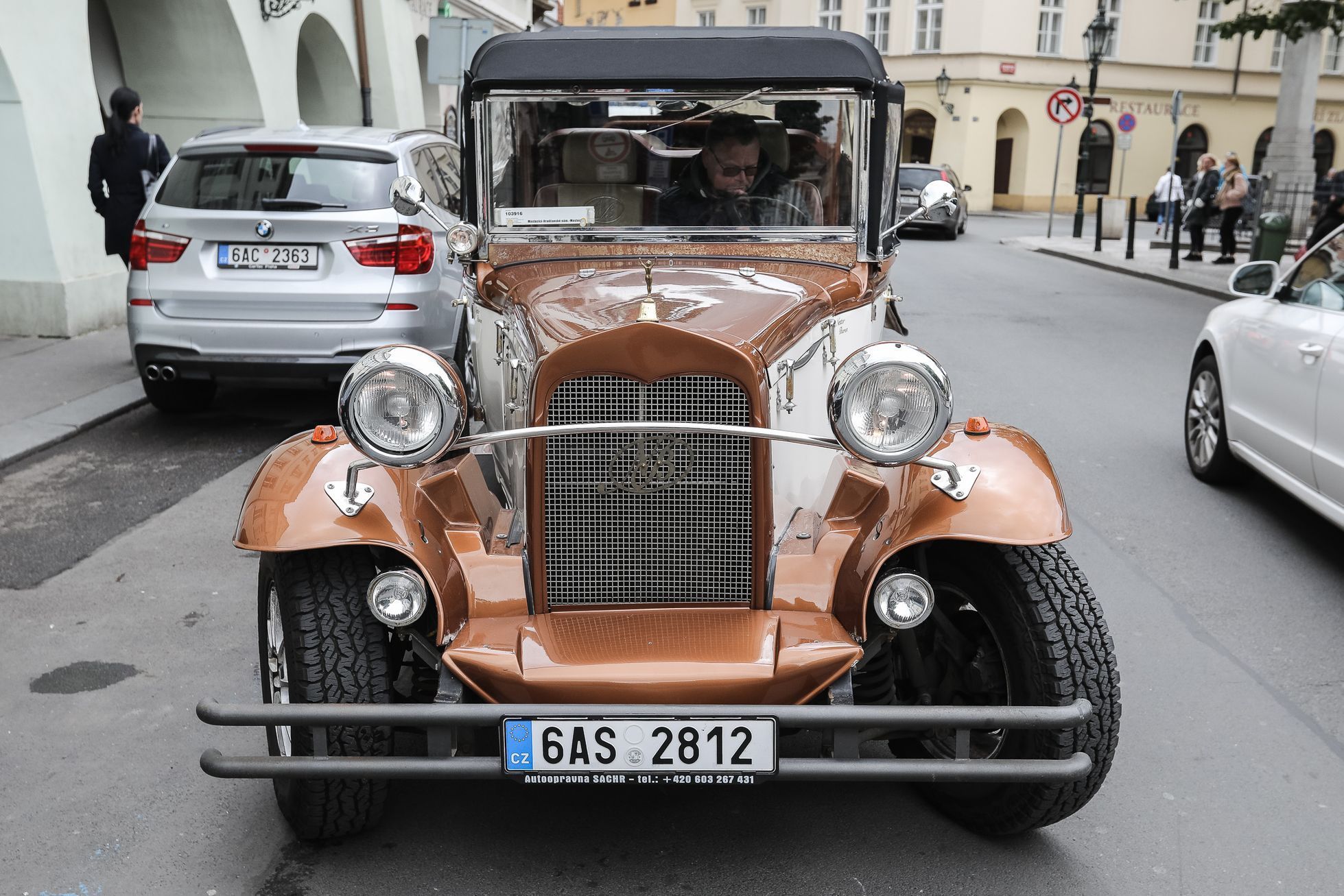 Falešní veteráni v centru Prahy