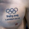 OH 2016, plavání: Glenn Surgeloose - tetování