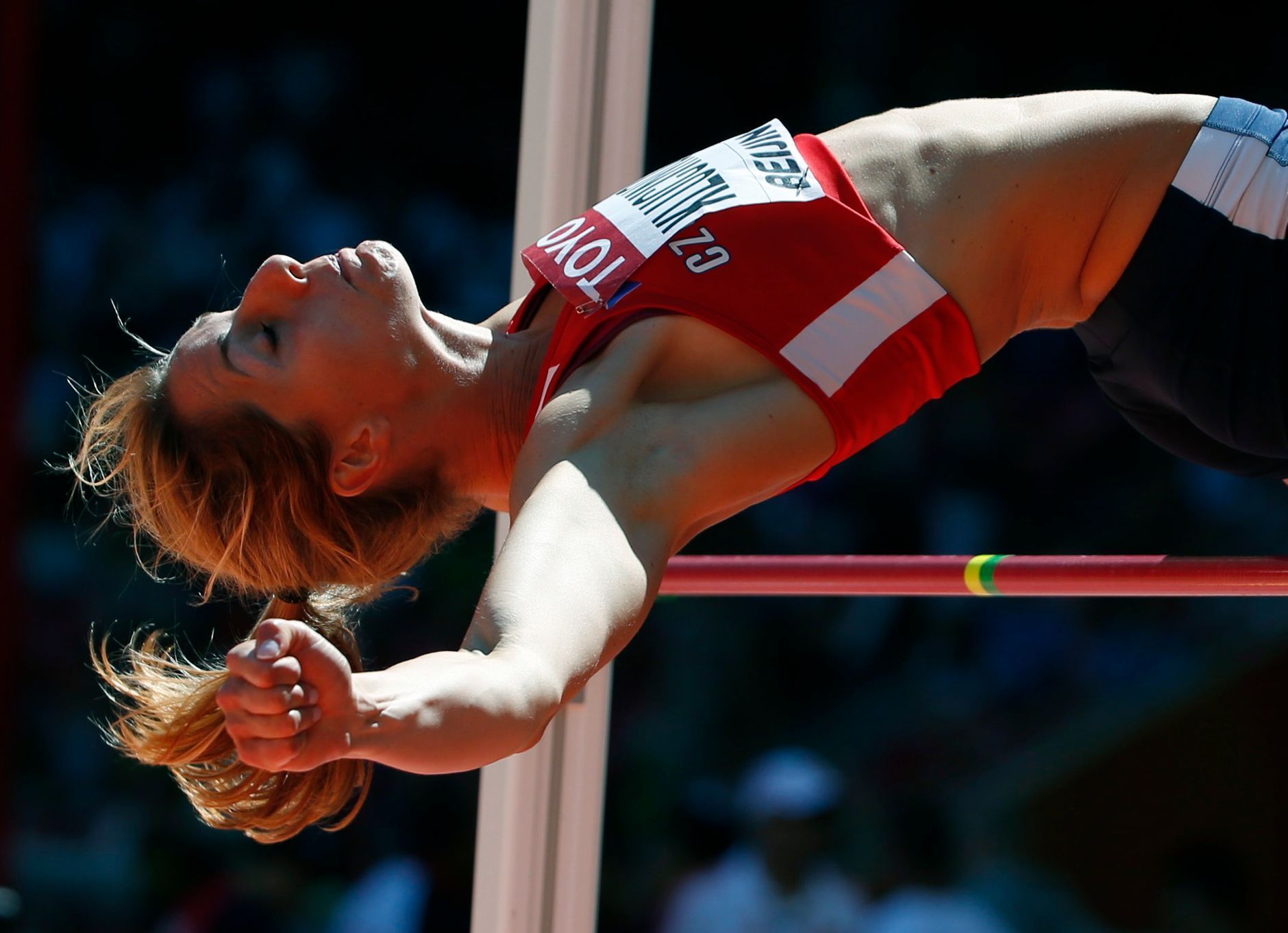 MS v atletice 2015, sedmiboj - skok do výšky: Eliška Klučinová
