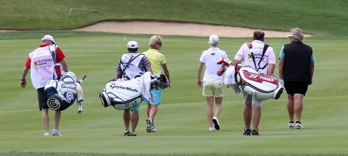 Golfisté na turnaji Prague Golf Masters.