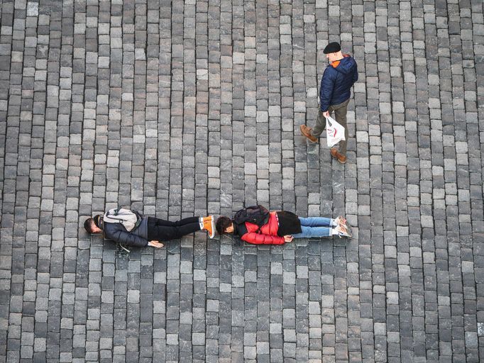 Tomáš Vocelka - Praha pod věžemi. Fotografie z Grantu Prahy 2018