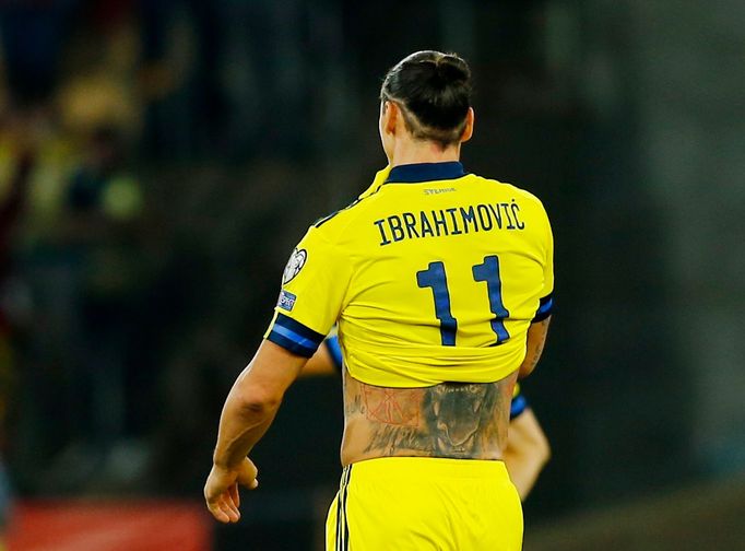 Zlatan Ibrahimovic v kvalifikaci o MS 2022.