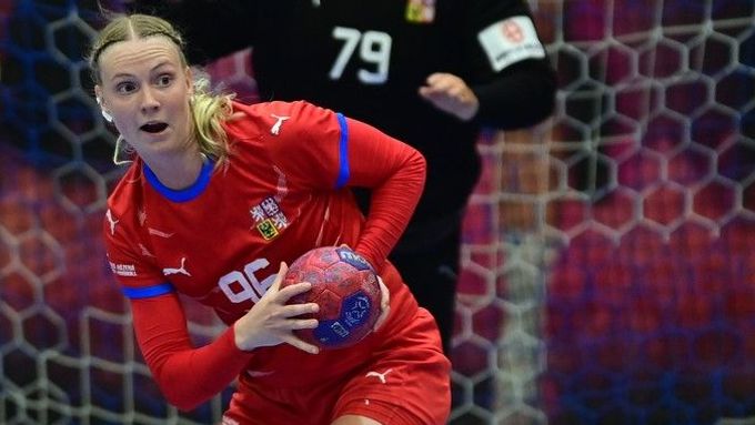 Charlotte Cholevová, nejlepší střelkyně Česka v utkání s Kubou