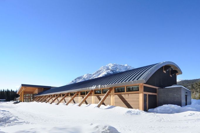 Komunitní rekreační centrum Banff se nachází přímo v Národním parku.