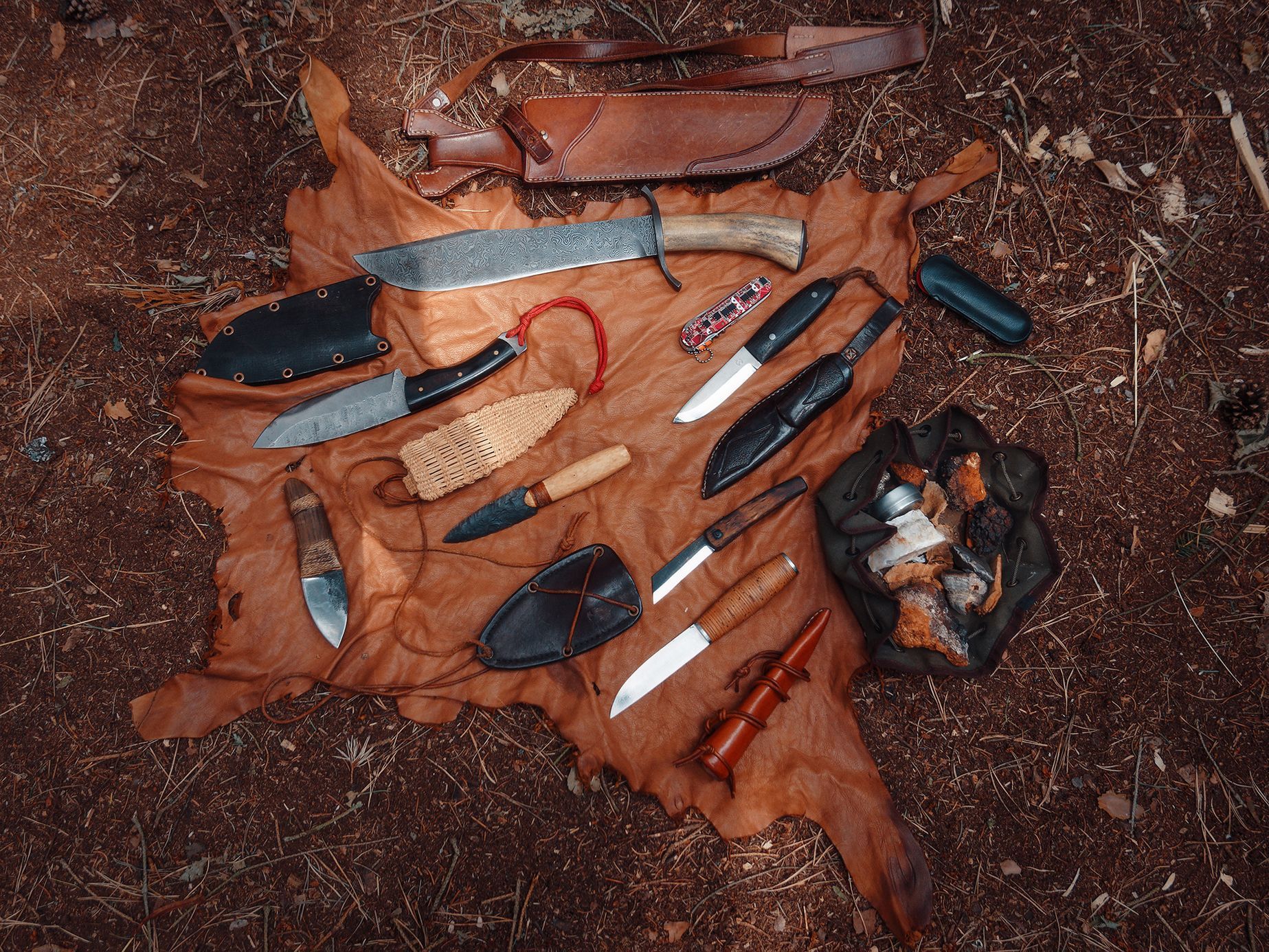 Bushcrafting, zálesáctví, pobyt v přírodě, les, bushcraft, Tomáš Krákora, kurz přežití