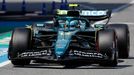 Fernando Alonso, Aston Martin v kvalifikaci na VC Španělska F1 2025