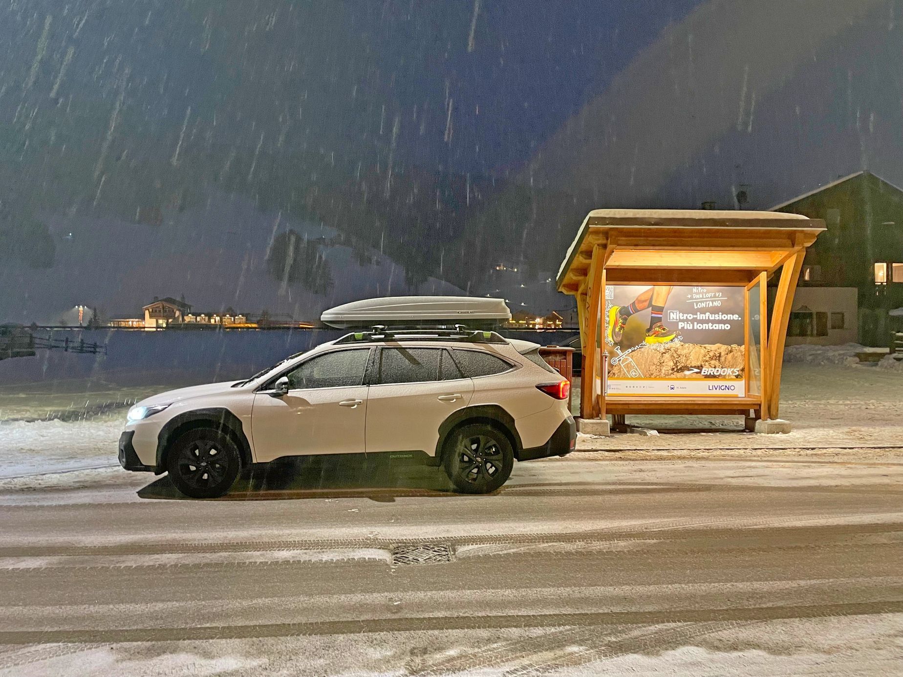 Cestopis Livigno a Subaru Outback 2022