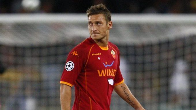 Kanonýr AS Řím Francesco Totti se v Udinese neprosadil