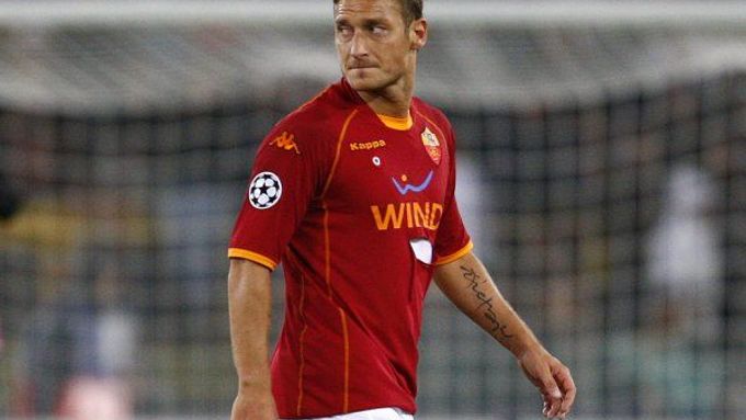 AS Řím nespasila ani jeho útočná hvězda Francesco Totti.