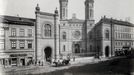 Velká synagoga v Budapešti na snímku z roku 1900