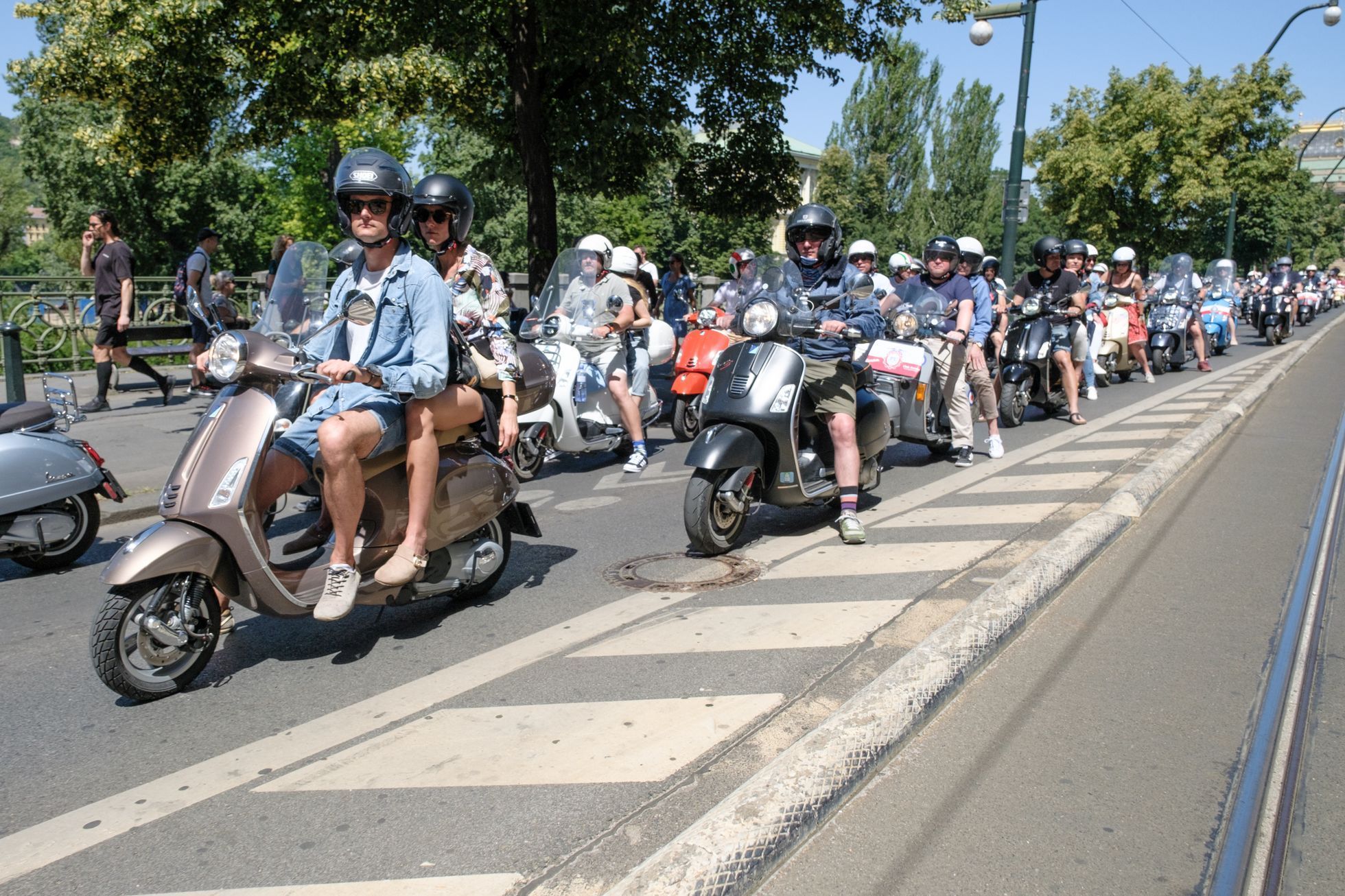 PragoVespa sraz 2022 Michal Houdek