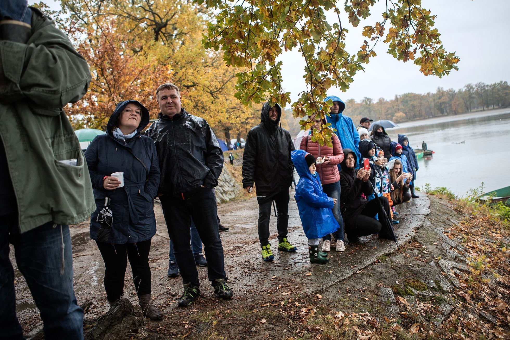 Výlov Munického rybníka 27.10.2018