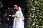 Princ Harry a Meghan se vzali 19. května 2018 v kapli sv. Jiří na hradě Windsor.