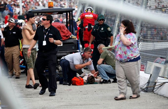 NASCAR Nationwide Series, havárie v Daytoně