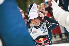 Ogier stylově: Volkswagenu pojistil titul výhrou v Britské rallye