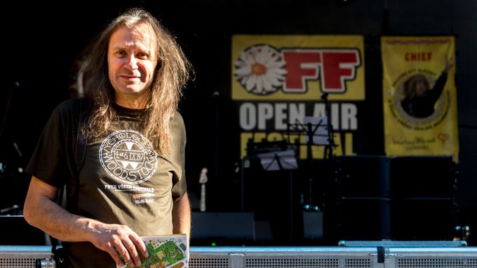 Zakladatel festivalu, který si v posledních letech říkal Trutnoff open air music festival, Martin Věchet.