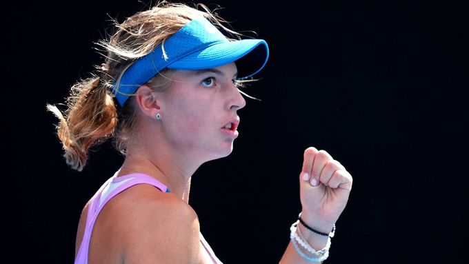 Linda Fruhvirtová na Australian Open