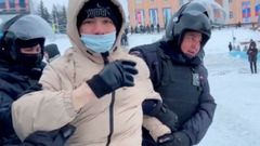 Protest, Rusko, Ufa, policie