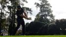 Golf - The Masters - Augusta National Golf Club - Augusta, Georgia, U.S. - November 12, 2020 Bryson DeChambeau of the U.S. on the 10th tee during the first round REUTERS/