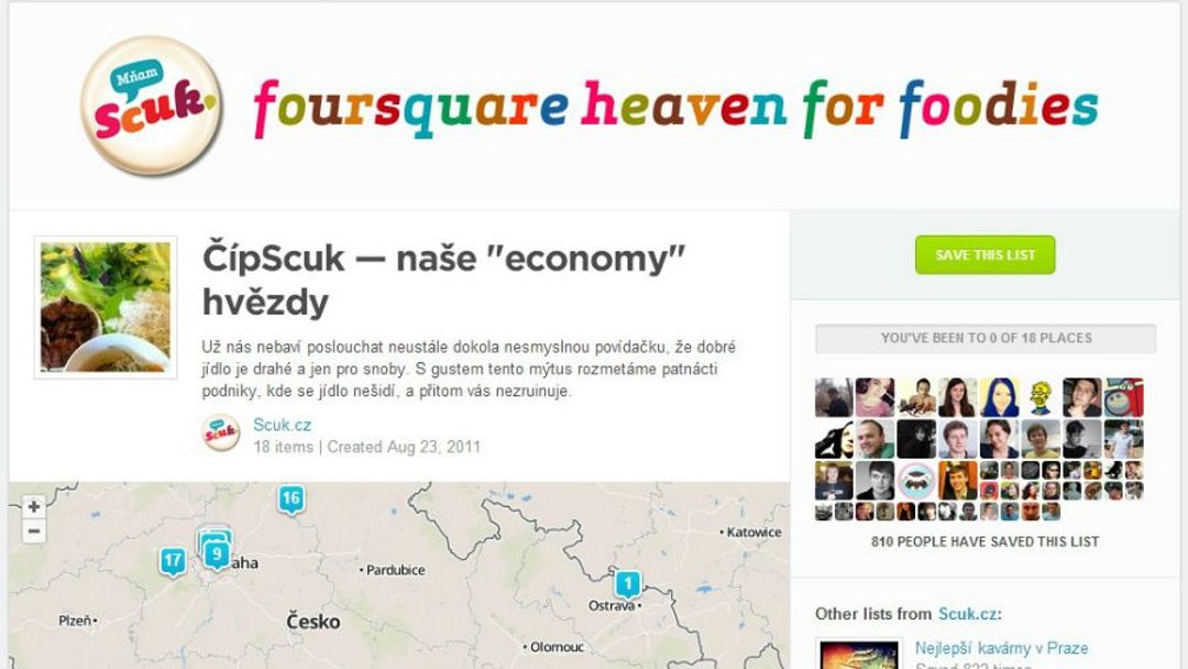 Foursquare: Tipy, jak z něj pro sebe a studium vytěžit maximum